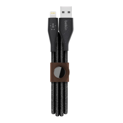 Belkin - Duratek Plus Lightning to USB-A cable 3M - Black