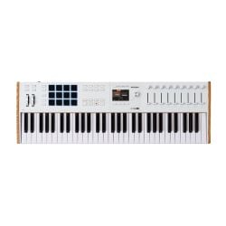 Arturia KeyLab 61 MK3 MIDI Controller - White