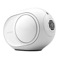 مكبر صوت لاسلكي Devialet Phantom Reactor 600 صغير الحجم بقدرة 600 وات 95 ديسيبل من ديفالت - أبيض