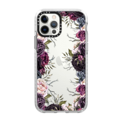 CASETIFY iPhone 12/12 Pro - My Secret Garden Impact Case - Clear