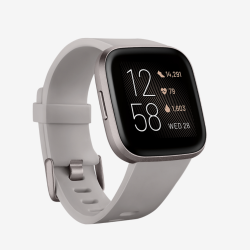 Fitbit Versa 2 NFC Stone/Mist Grey Aluminum Smart Watch