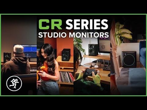 Mackie CR Series Studio Monitors Overview: Your Work + Play Speakers